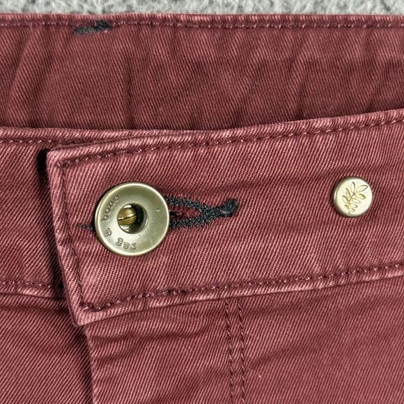 Rag & Bone Pants Mens 30x30 Red Slim Fit Stretch Chinos Preppy Casual - Picture 3 of 15